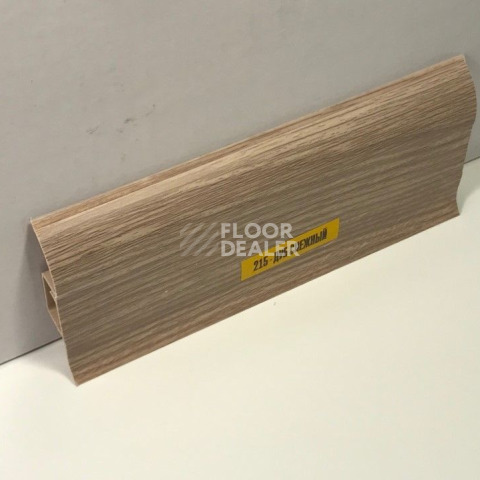 Плинтус Ideal Comfort 55mm Дуб снежный 215 фото 2 | FLOORDEALER
